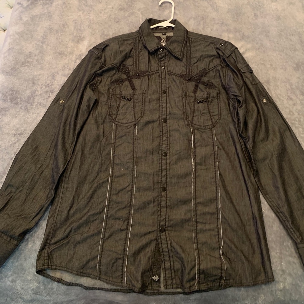 Roar Button Down Shirt